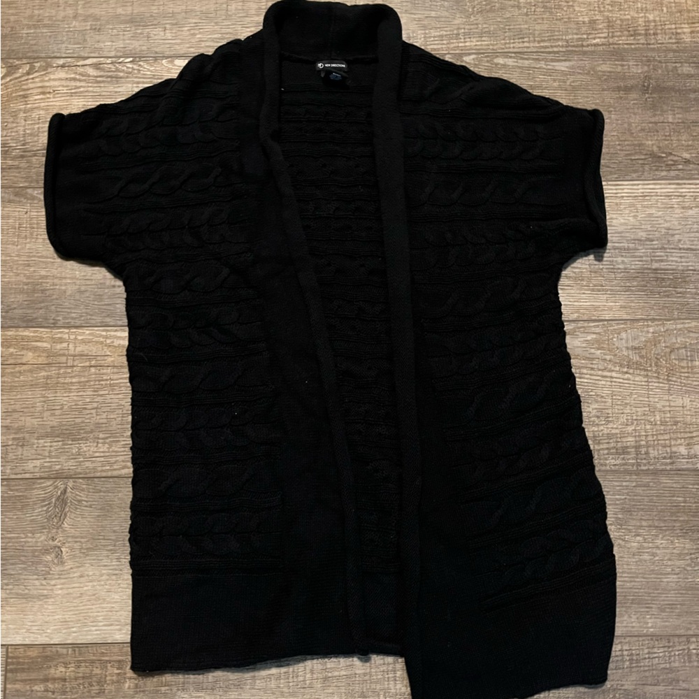 New Directions Classic Black Sweater